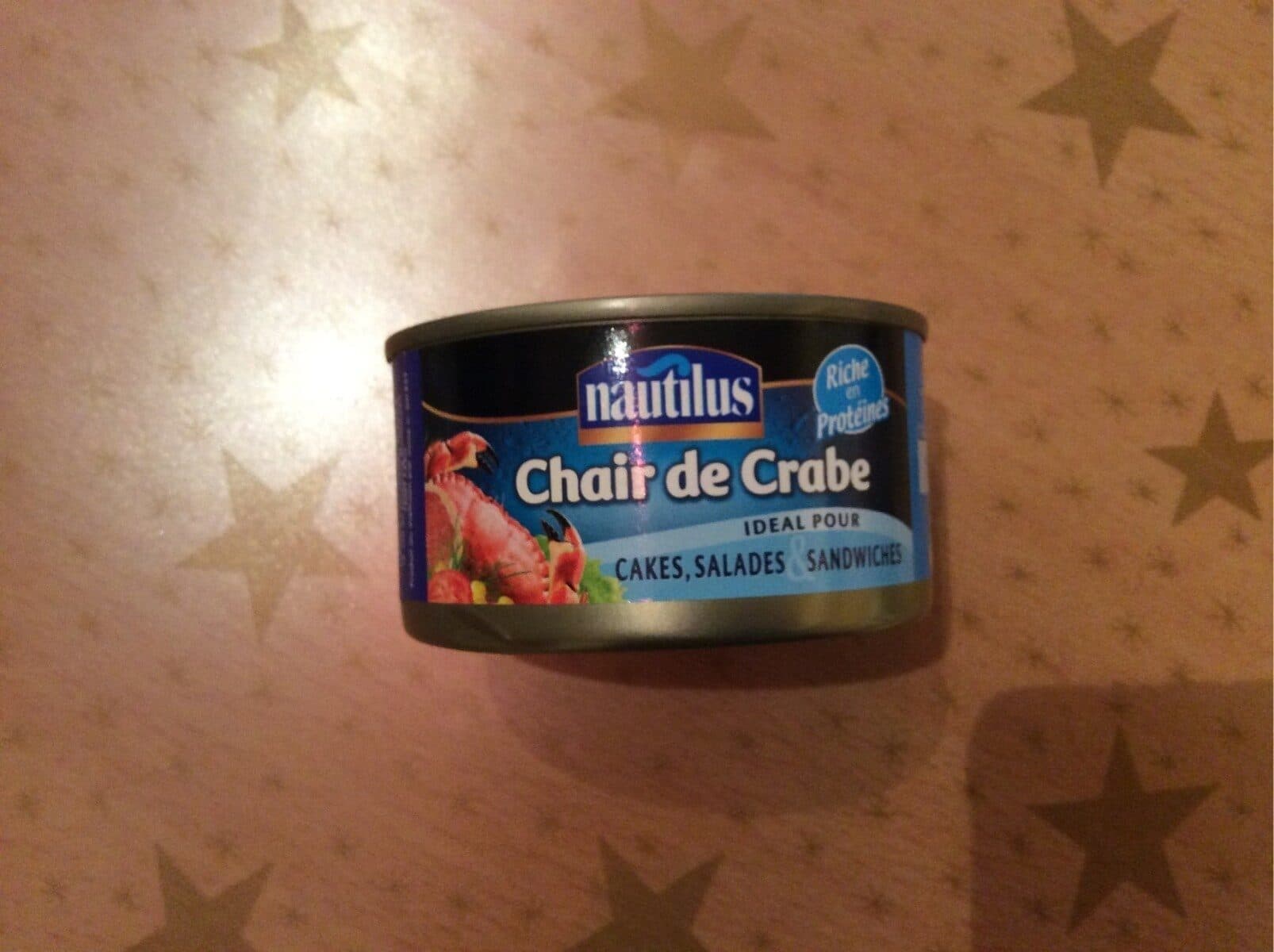 Open Food Facts Bte 126G Chair De Crabe Nautilus packshot