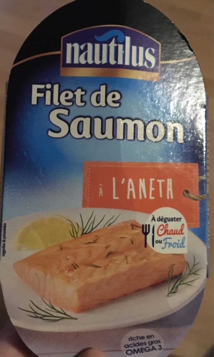 Nautilus Filet de saumon a l’aneth packshot