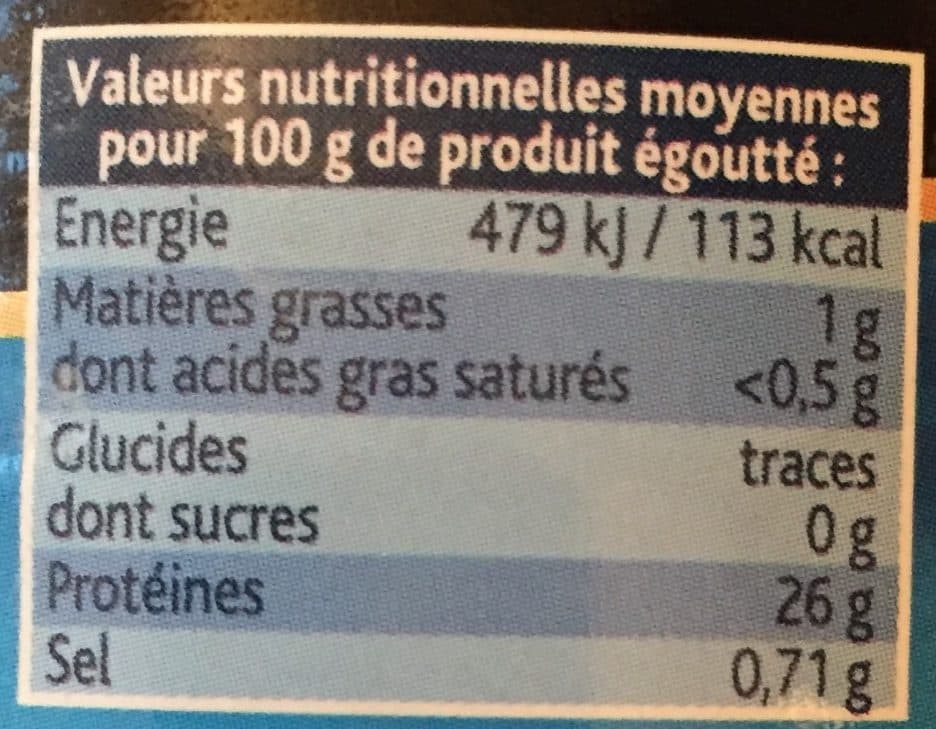 Nautilus Thon Albacore Morceaux au Naturel packshot