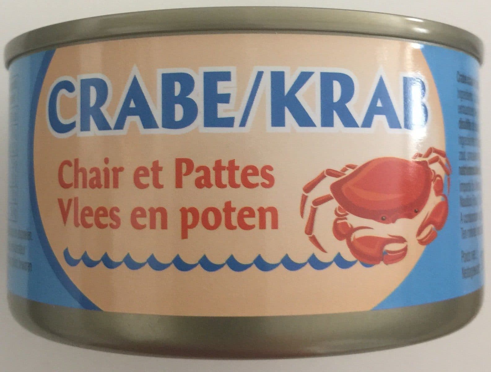 Open Food Facts Crabe / Krab packshot
