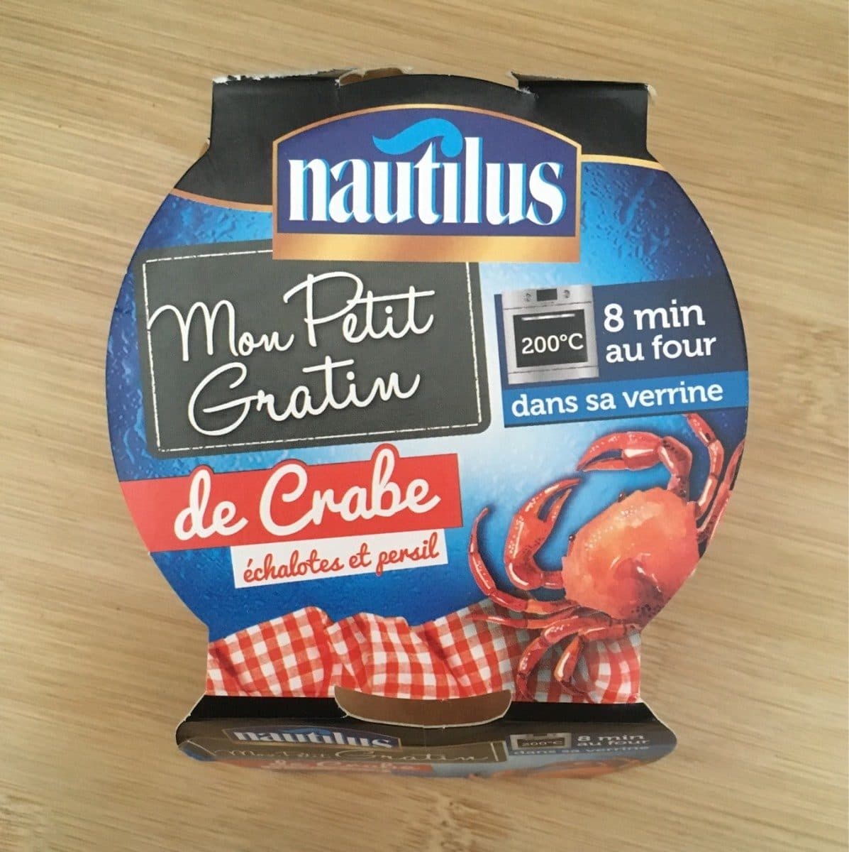 Nautilus Mon petit gratin de crabe packshot