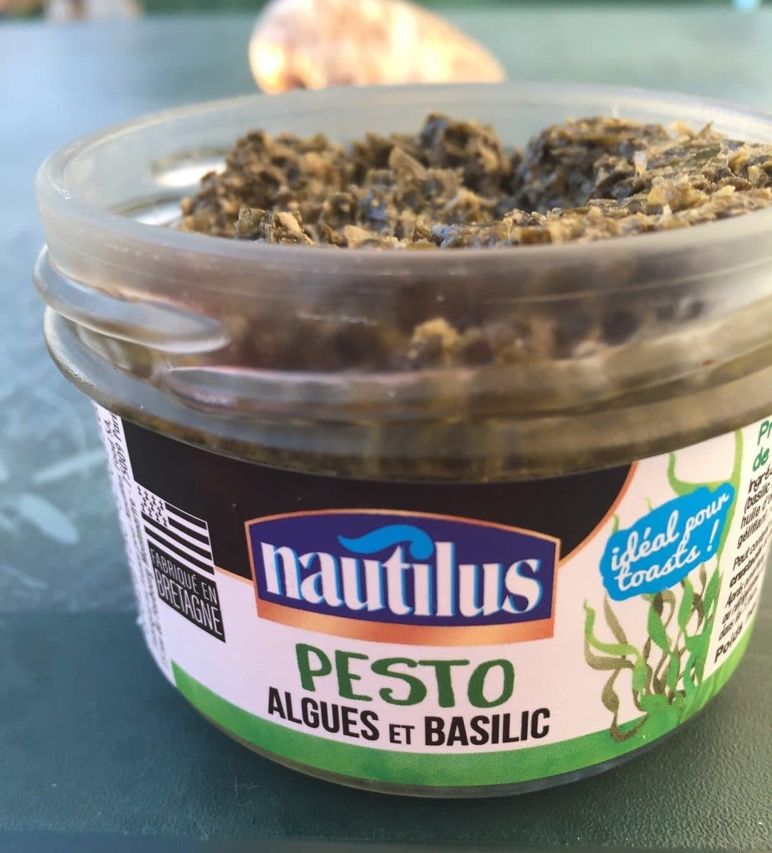 Nautilus Pesto Algues et Basilic packshot