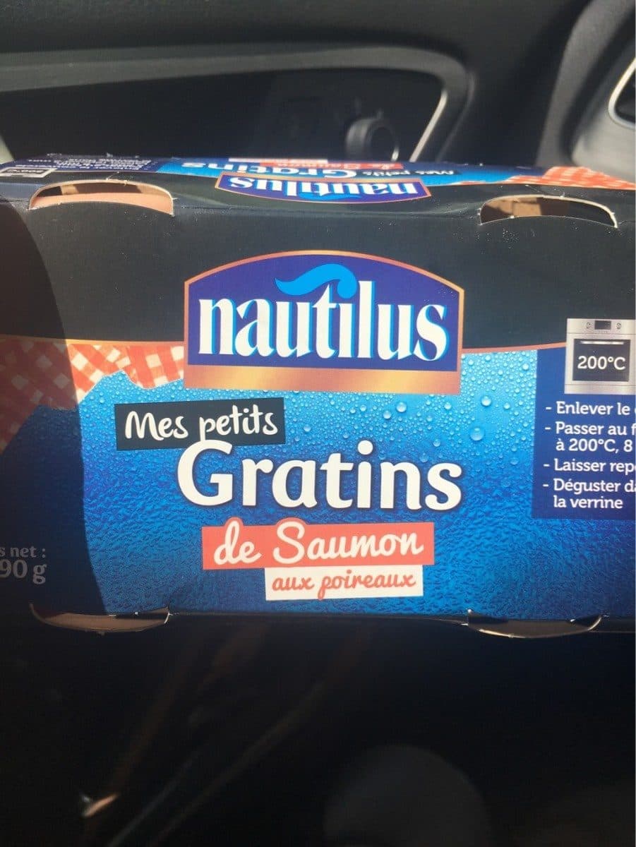 Nautilus Gratins de Saumon packshot