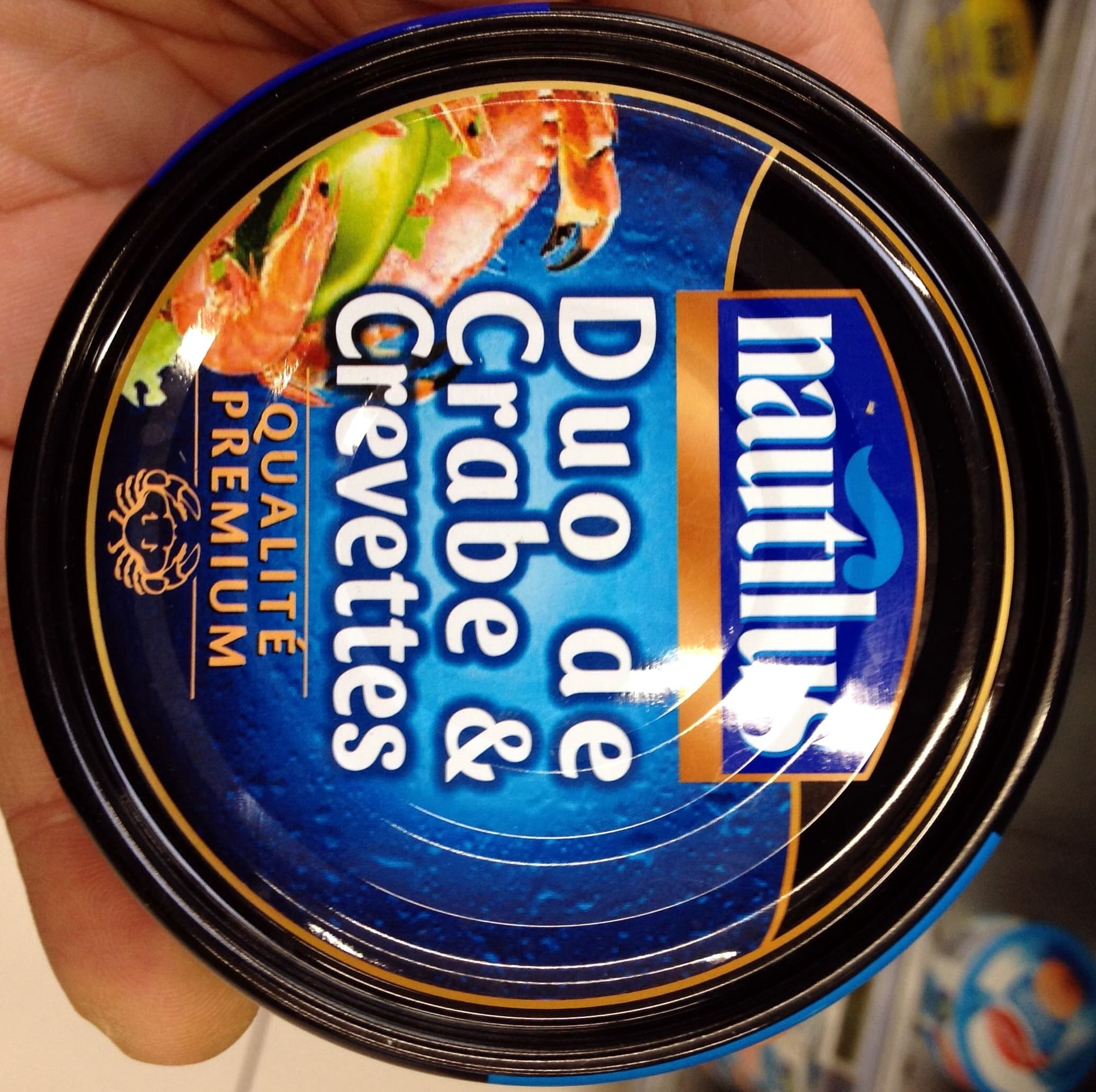 Nautilus Duo de crabe et crevettes packshot