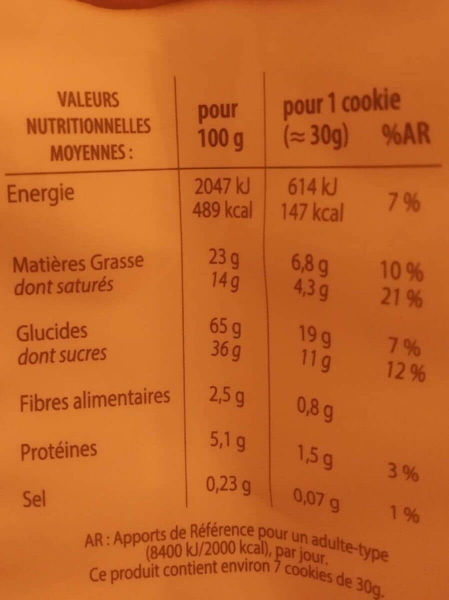 Le Petit Jacquemart Cookie Moelleux lidl packshot