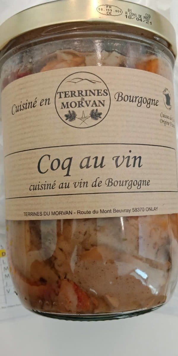 Terrines Du Morvan Coq au vin packshot