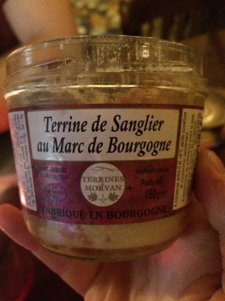 Terrines Du Morvan Terrine de Sanglier ah Marc de Bourgougne packshot