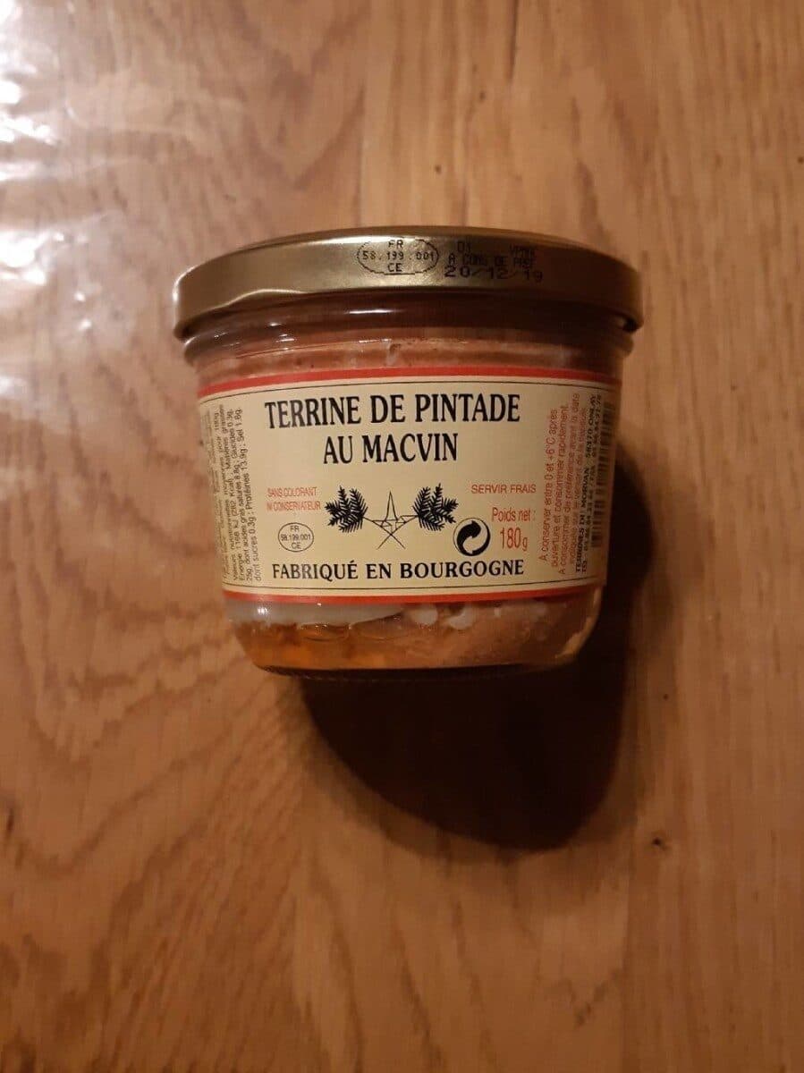Terrines Du Morvan Terrine de pintade au macvin packshot