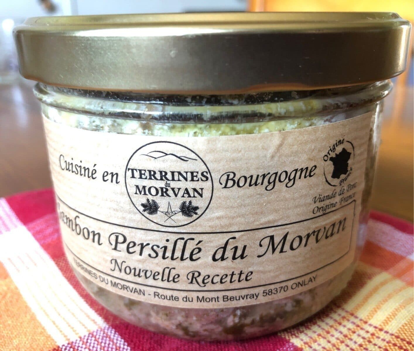 Terrines Du Morvan Jambon persillé du morvan packshot
