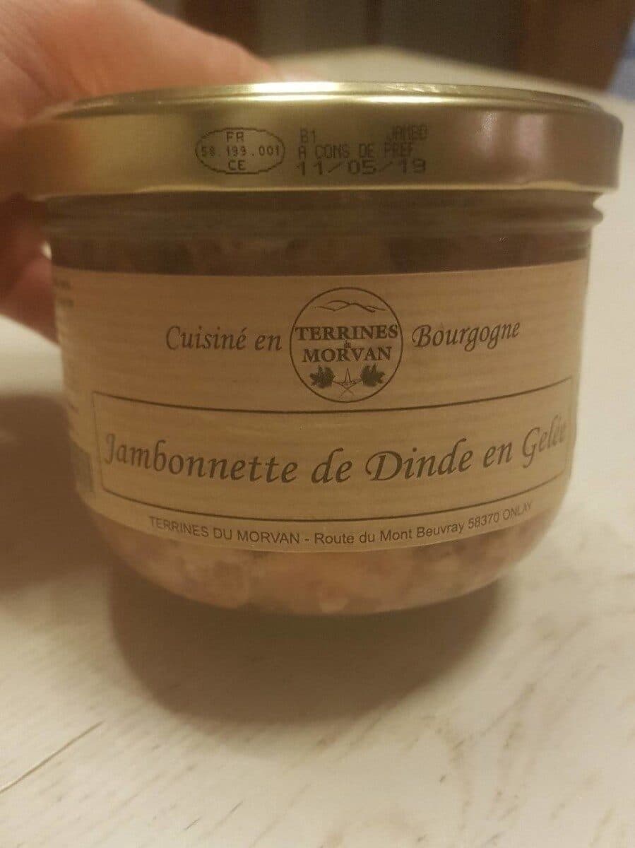 Terrines du Morvan Jambonnette de dinde en gelée packshot