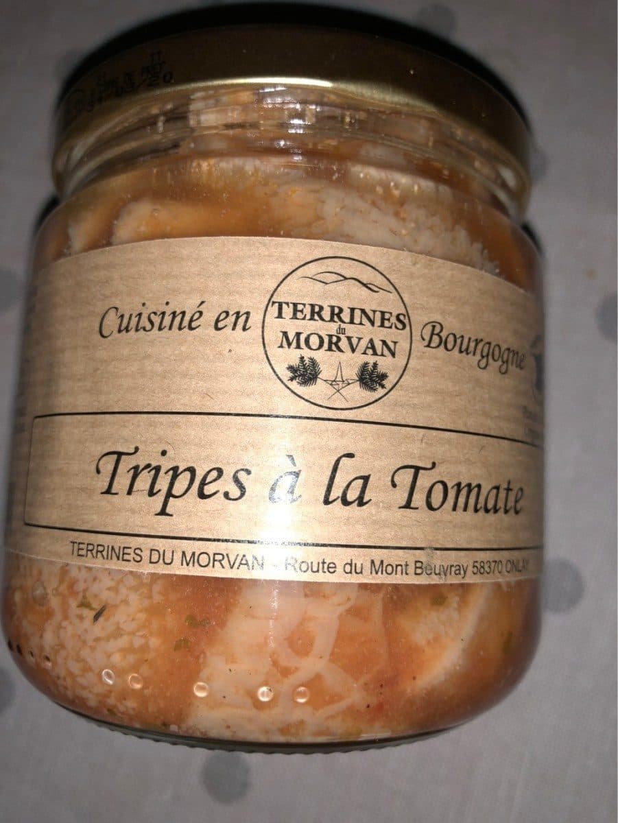 Terrines Du Morvan Tripes à la tomate packshot