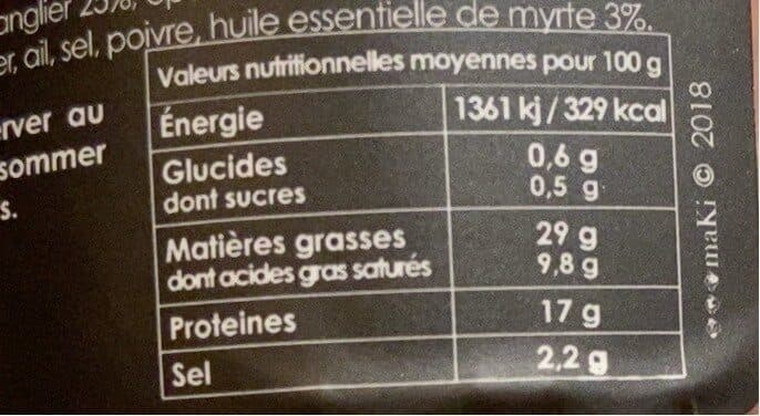 Open Food Facts Terrine sanglier myrte packshot