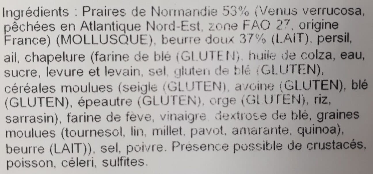Promaree Moules Farcies Au Beurre Frais Charentes Poitou packshot