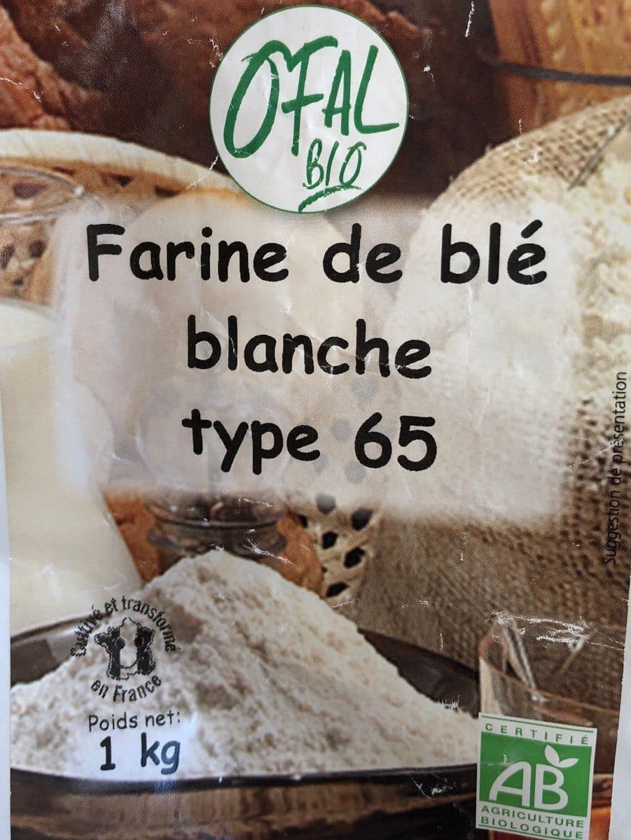 Open Food Facts Farine de blé blanche type 65 packshot