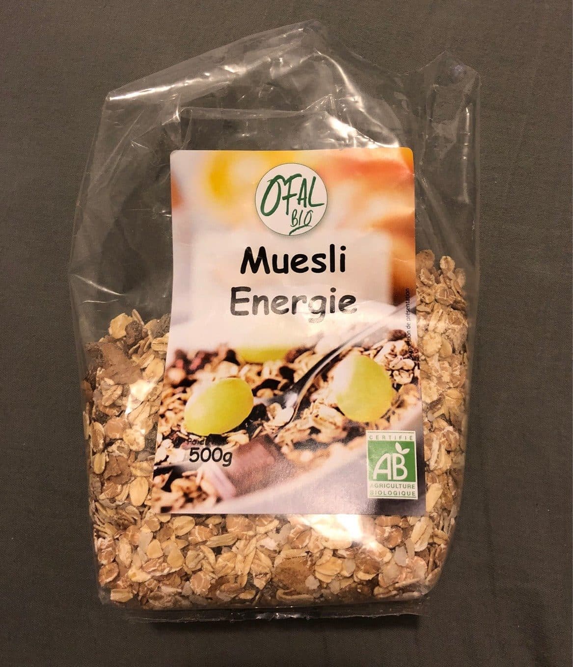 Ofal Muesli Energie packshot