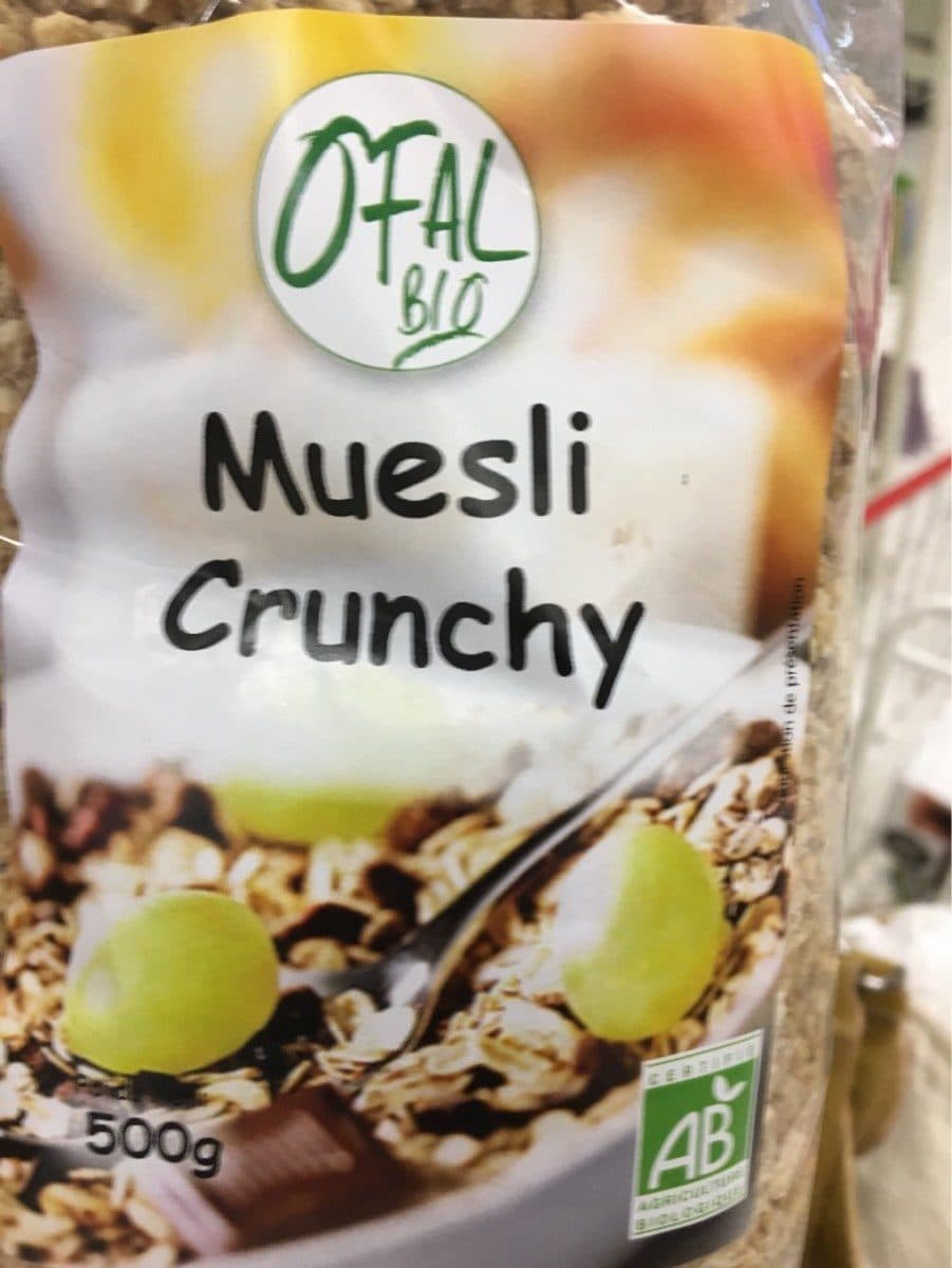 Ofal Muesli Crunchy packshot