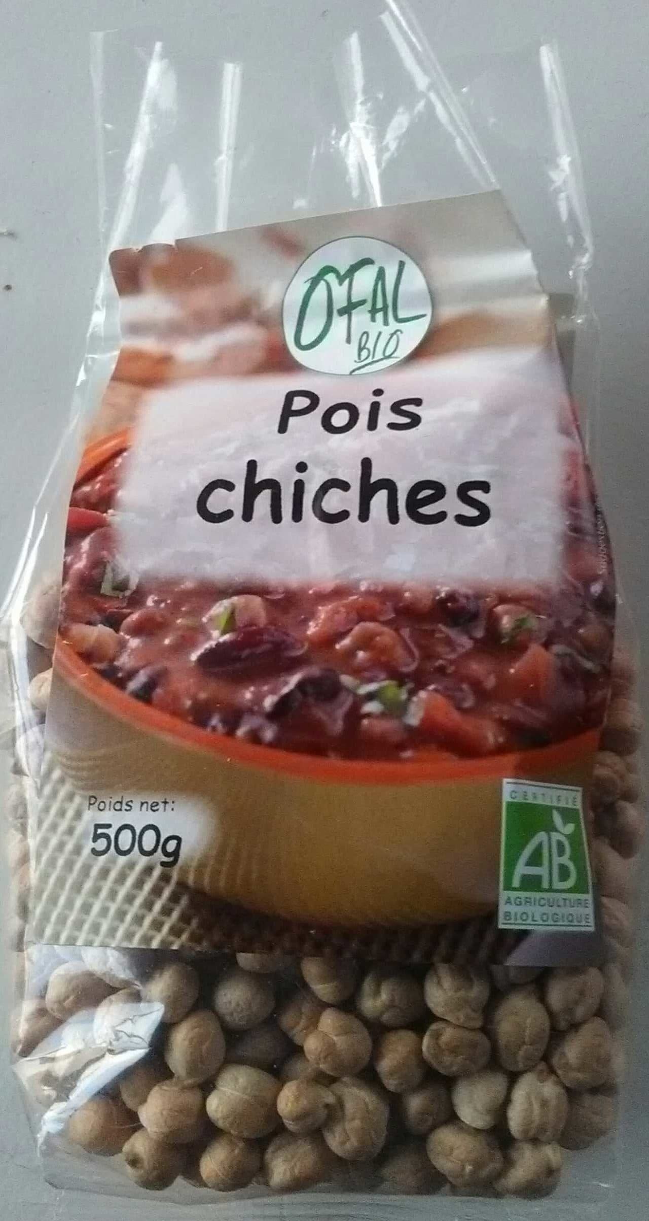 Ofal Pois chiches packshot