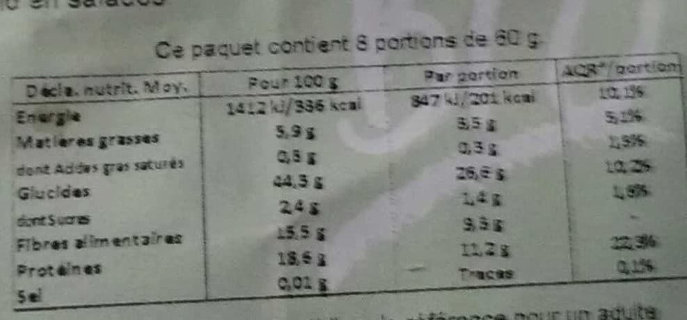 Ofal Pois chiches packshot