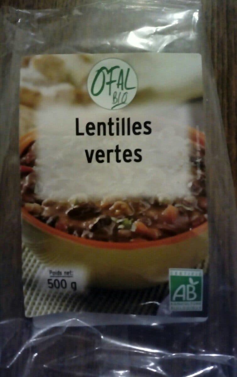 OFAL Bio Lentilles vertes packshot