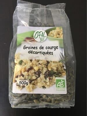 Ofal Graines de Courge Décortiquées Bio packshot