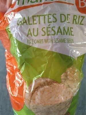 Markal Galette de riz au sésame packshot
