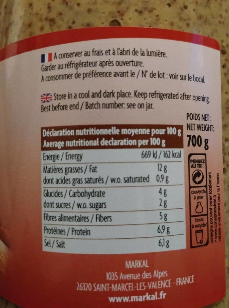 Markal Moutarde Ancienne packshot