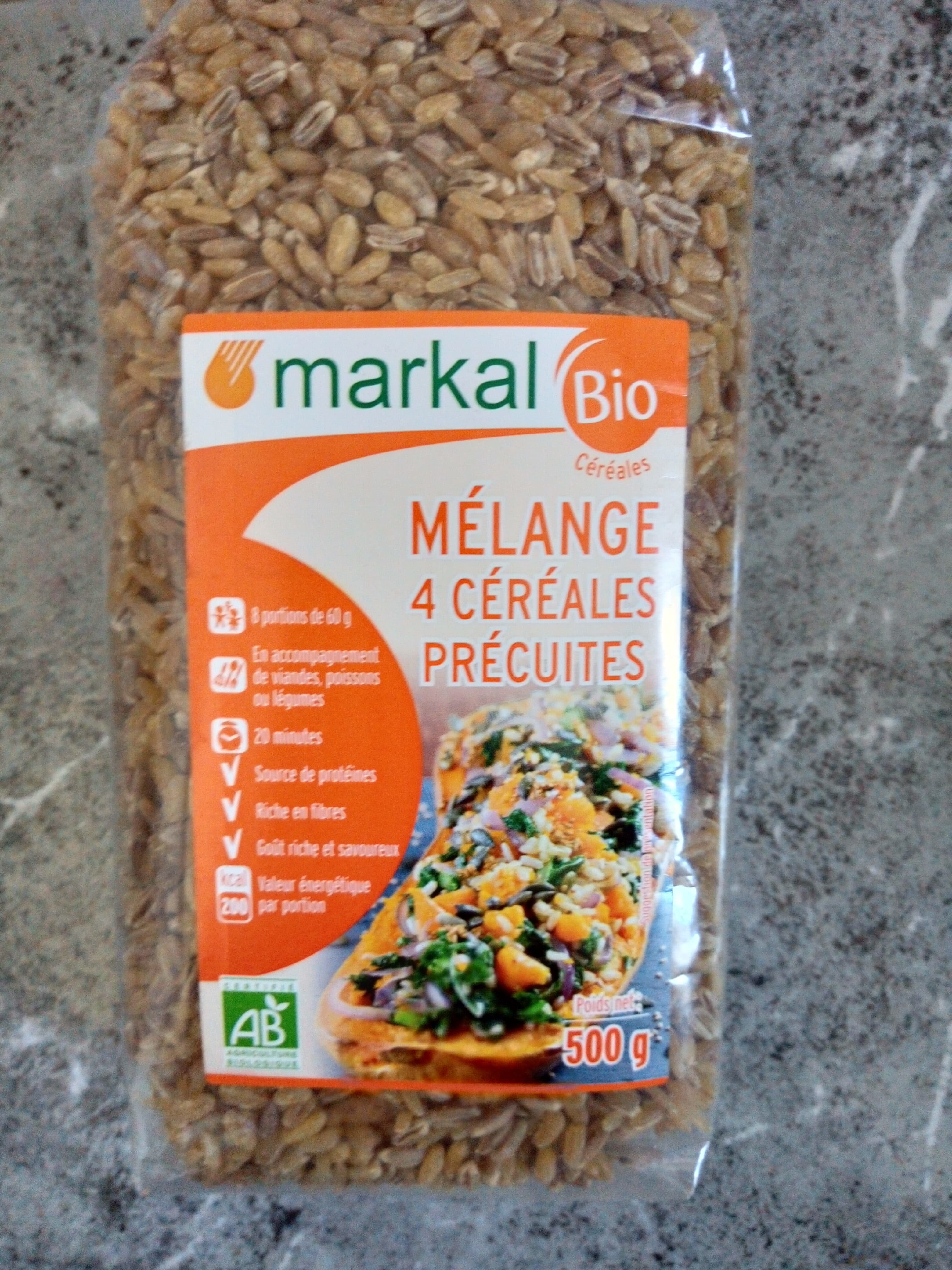 Markal Mélange 4 céréales précuites packshot