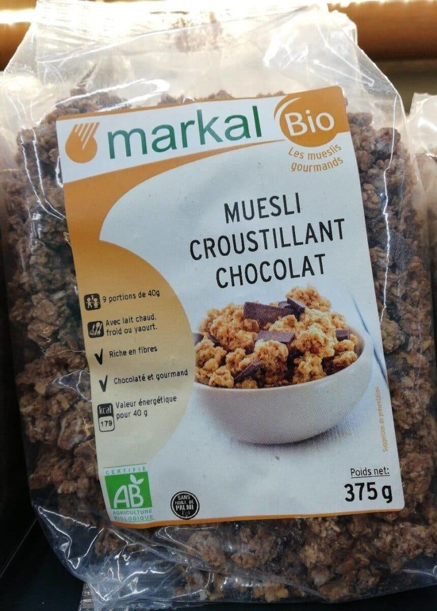 MARKAL BIO Muesli croustillant chocolat packshot