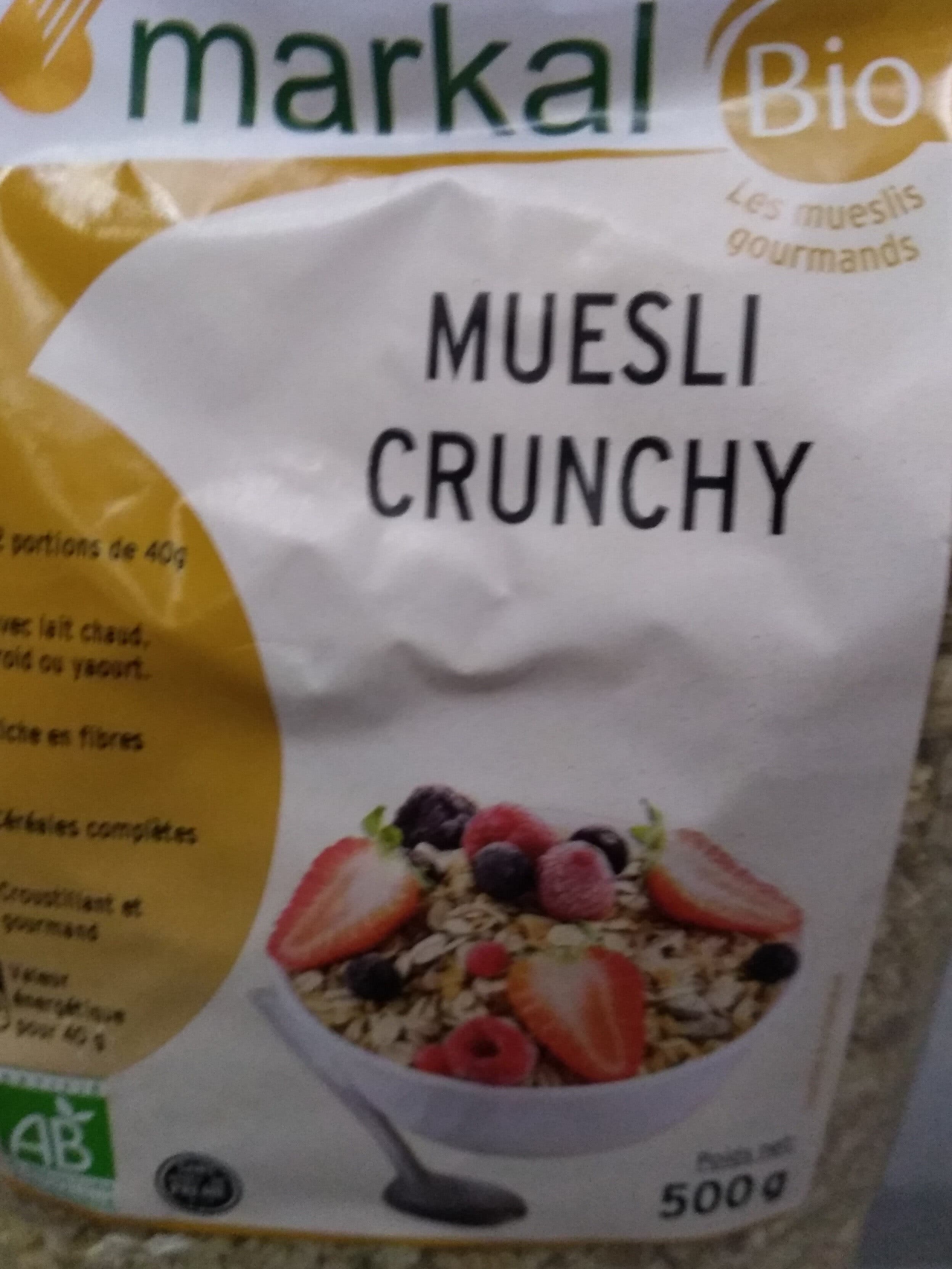 Markal Muesli Crunchy packshot