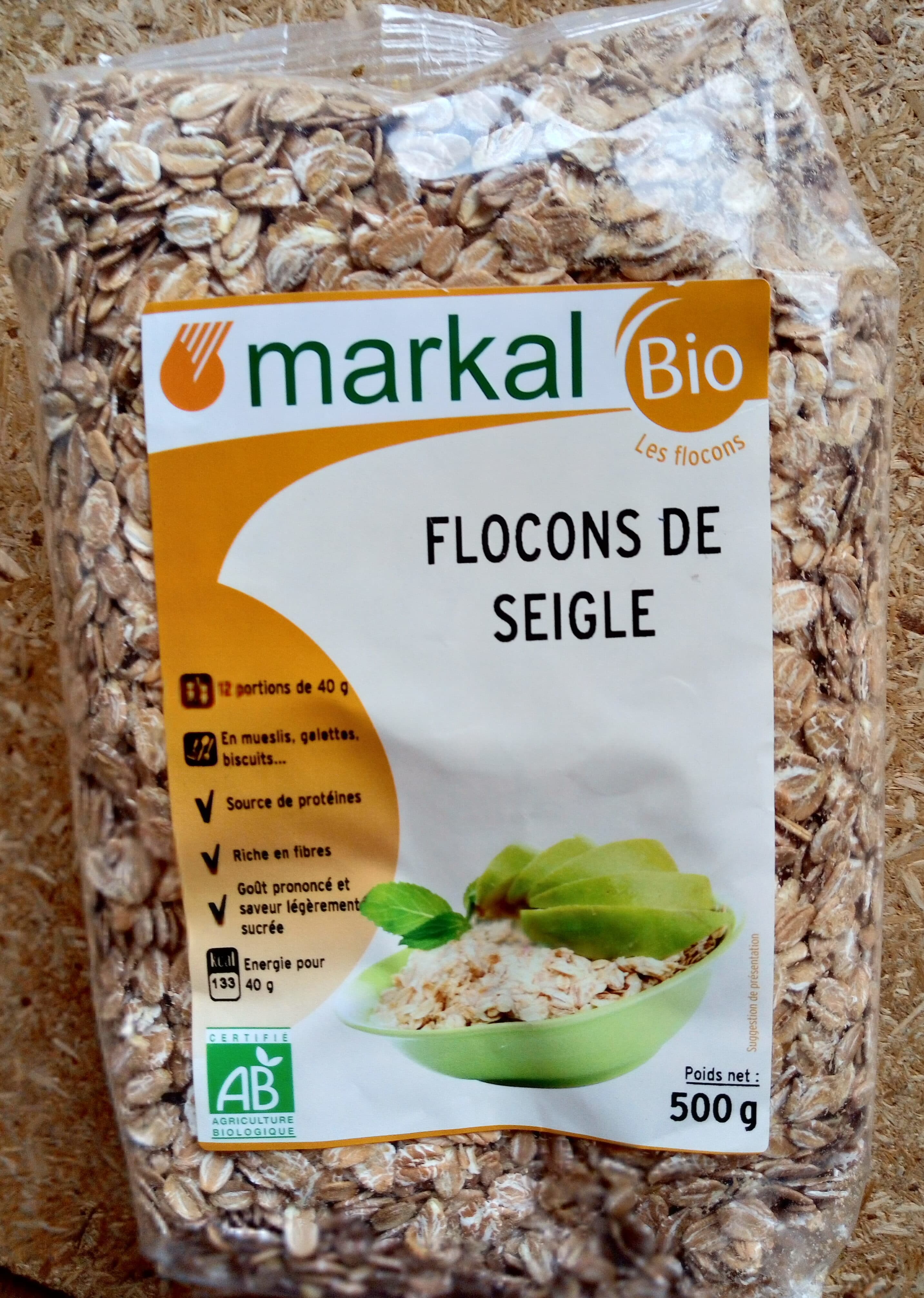 Markal Flocons de Seigle packshot