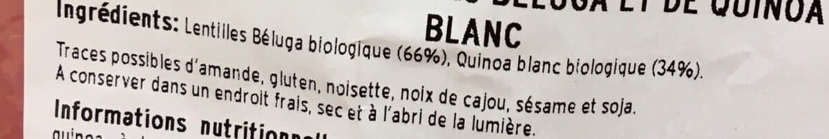 Markal DUO LENTILLES BELUGA QUINOA packshot