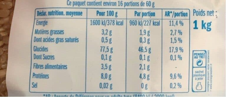 Markal Riz rond complet de Camargue packshot