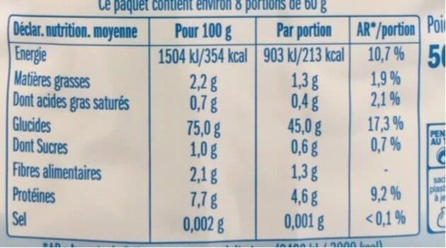 Markal Riz Long Complet Étuvé packshot