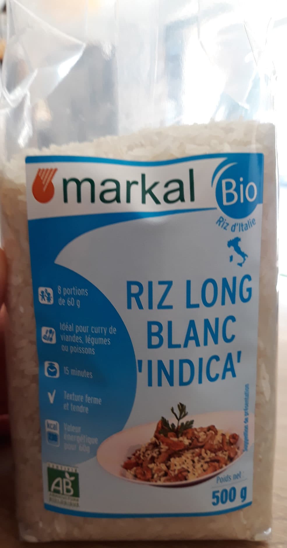 Markal Riz long grain blanc indica packshot