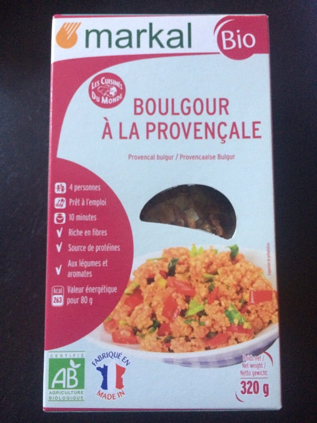 Markal Boulgour à La Provençale packshot