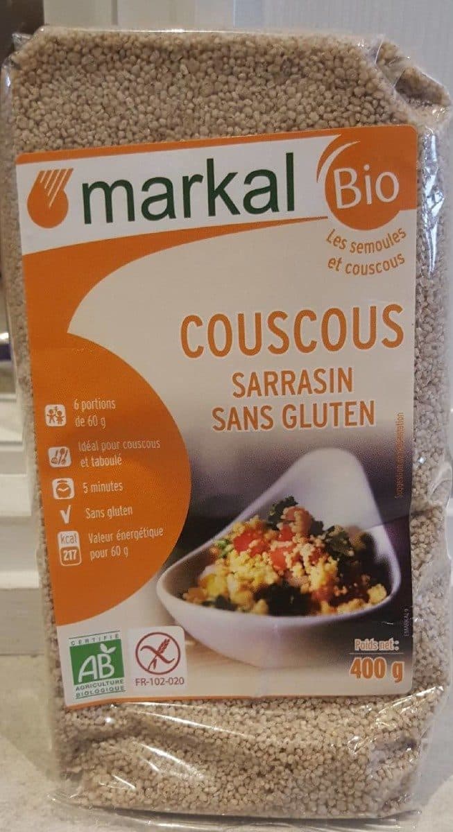 Markal Couscous Sarrasin Sans Gluten 400G packshot