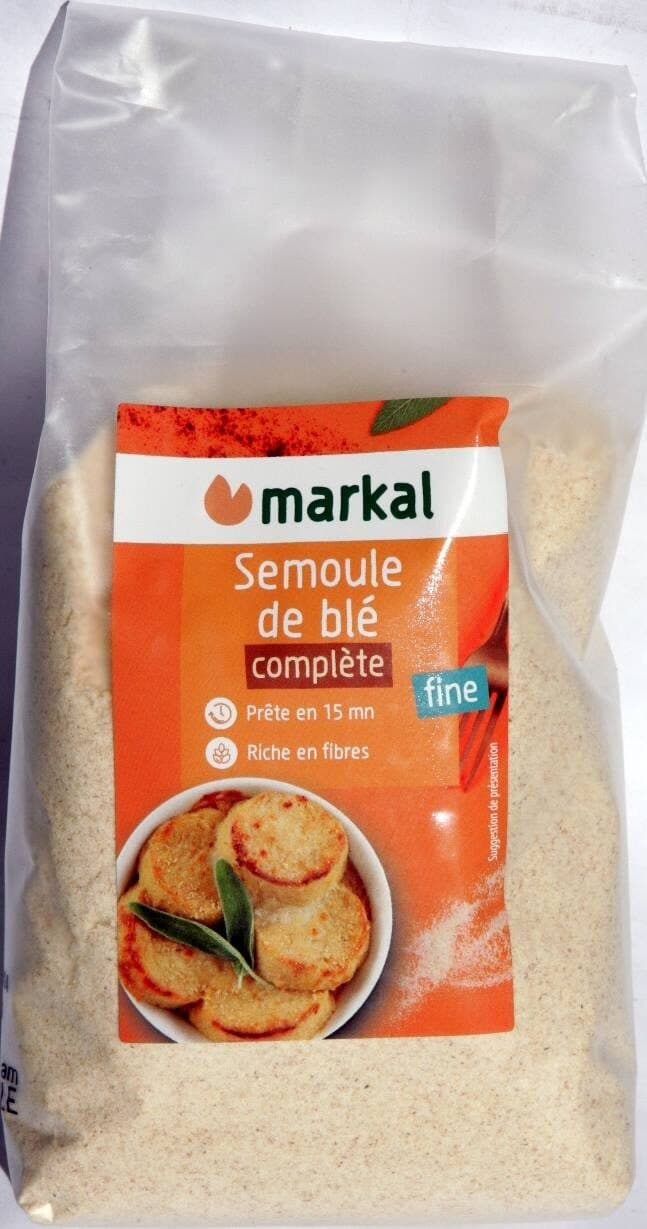 Markal Semoule de blé complète fine packshot