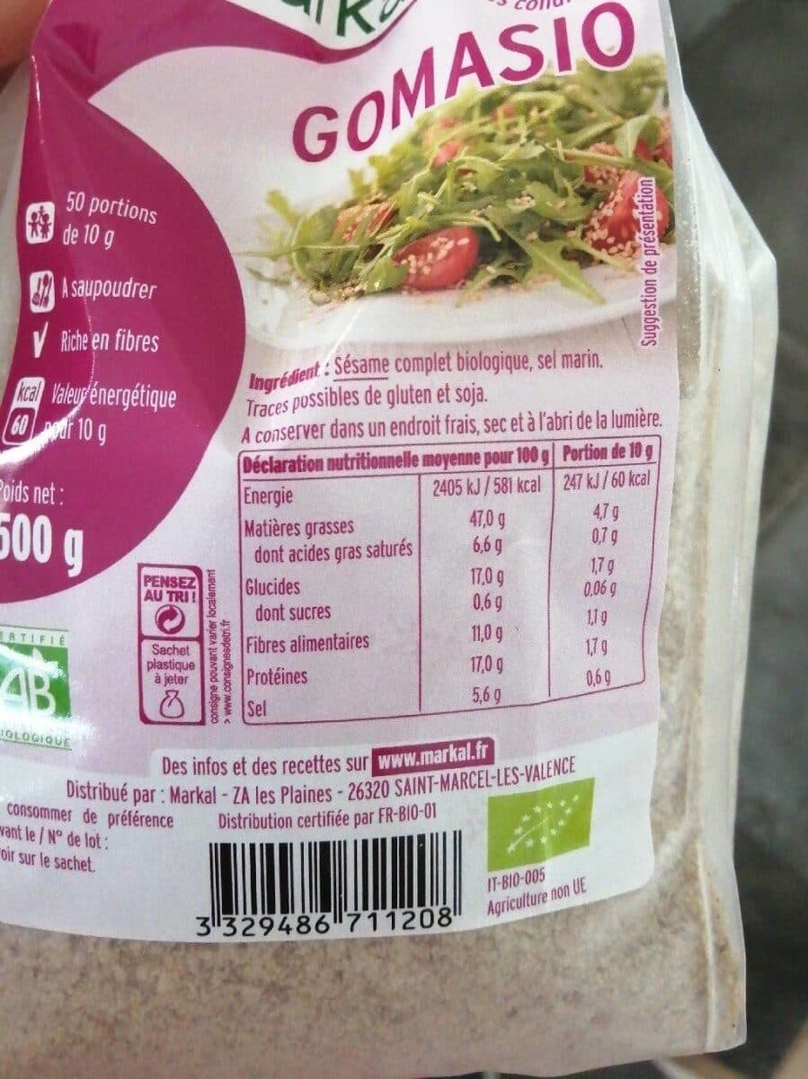 Markal Gomasio packshot