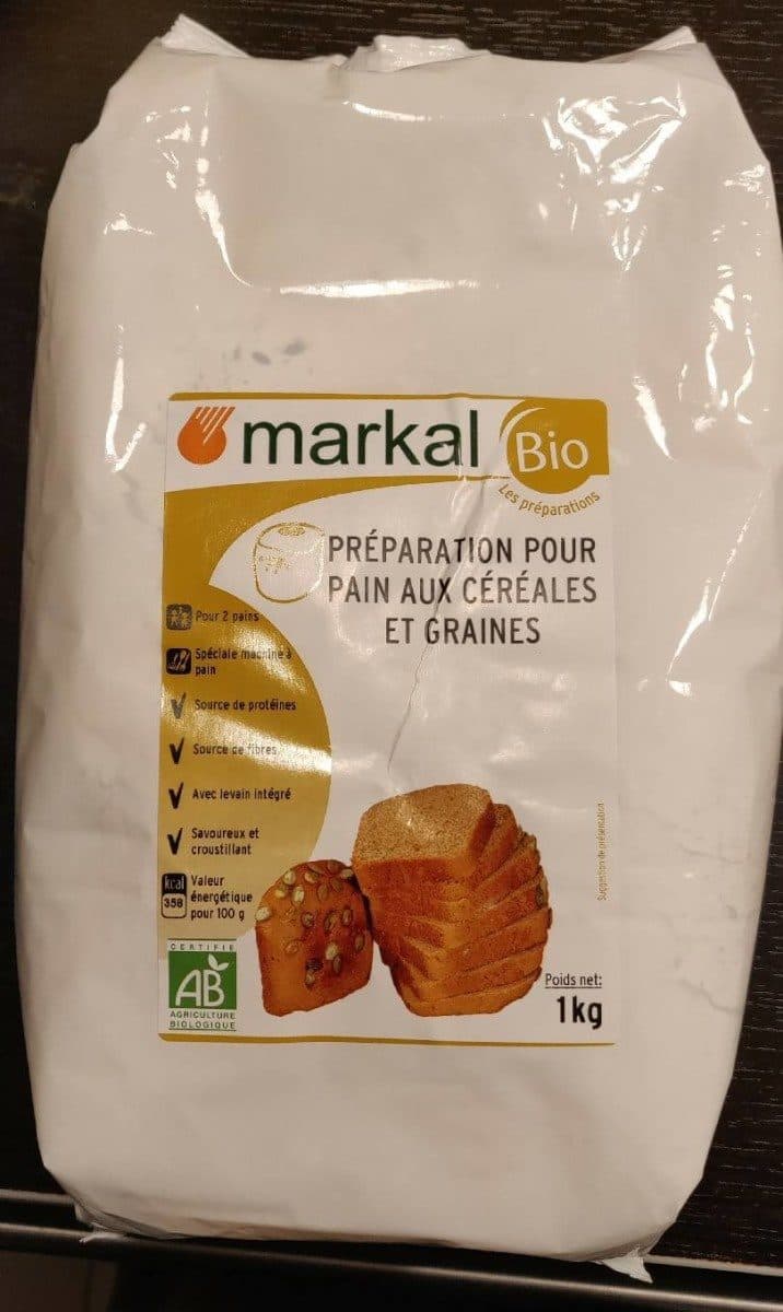 Markal Preparation pour pain cereales & graines packshot