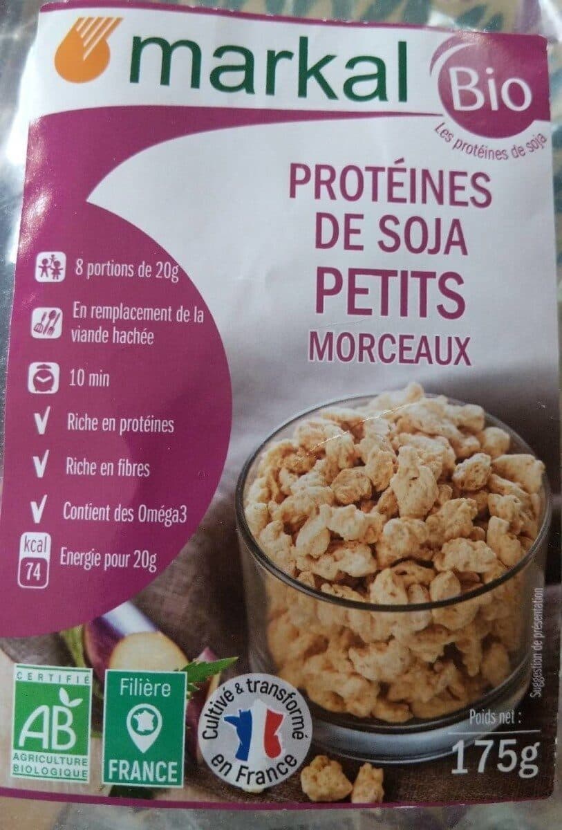 Markal Protéines de soja petits morceaux packshot