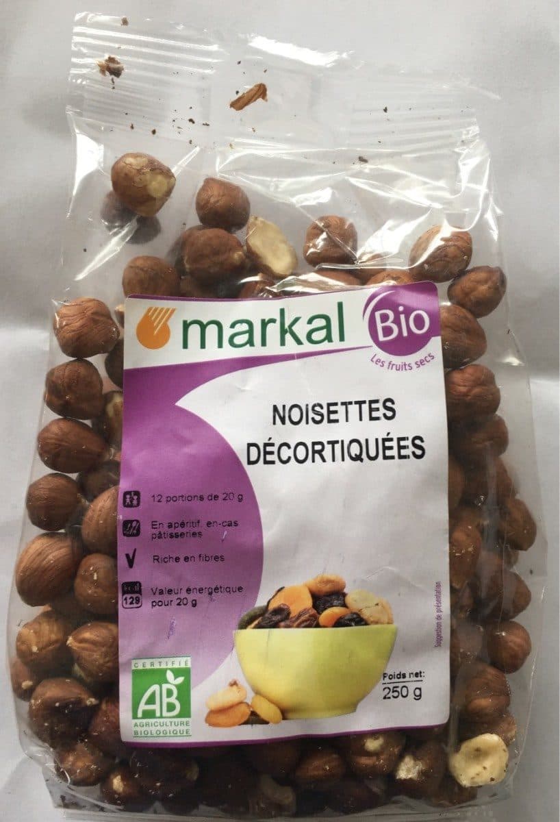 Markal Noisettes Décortiquées packshot