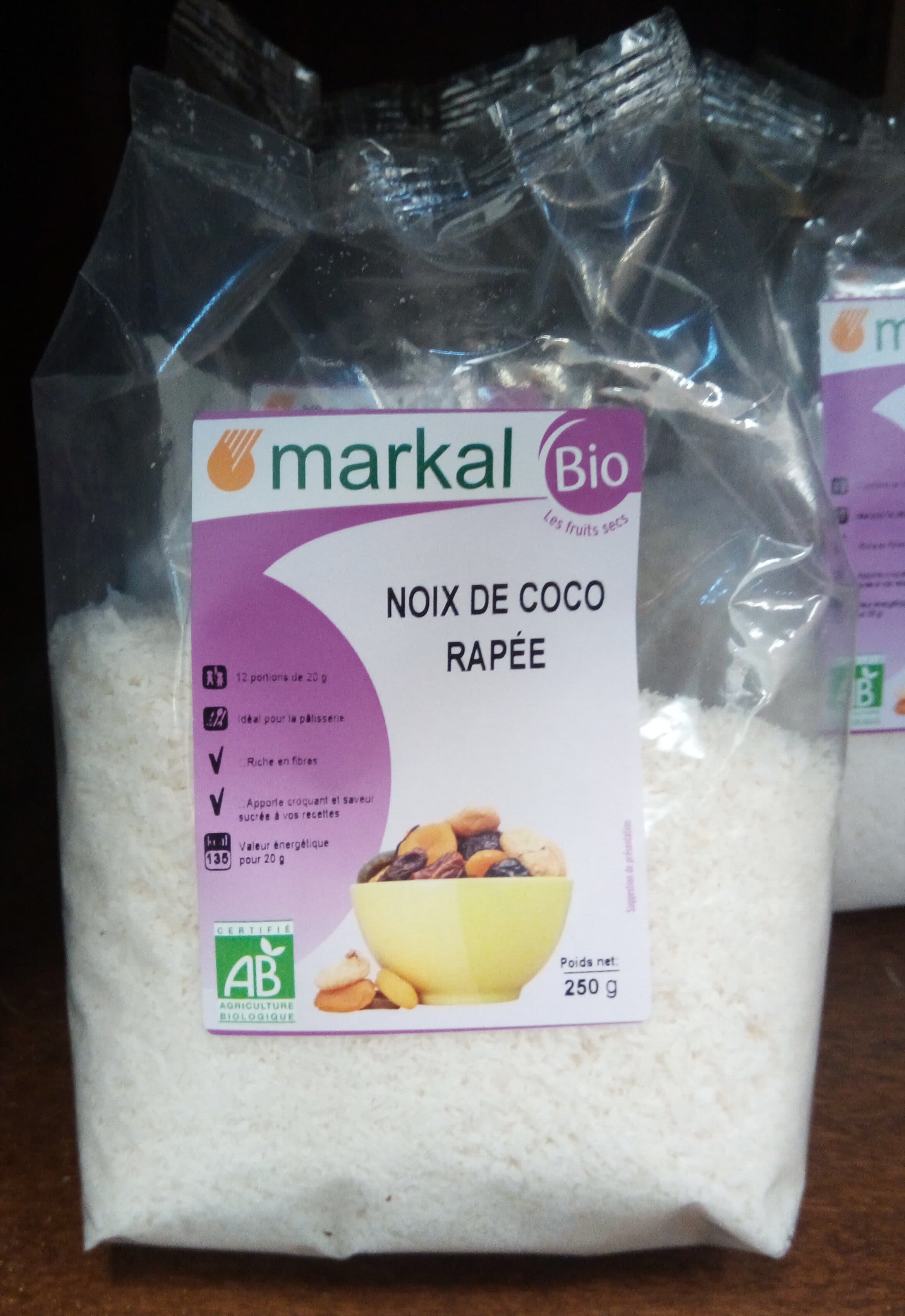 Markal Noix de coco râpée packshot