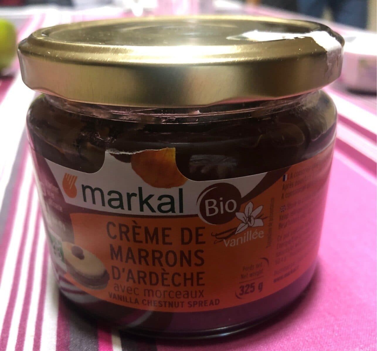 Markal Crème de marron d'ardèche packshot