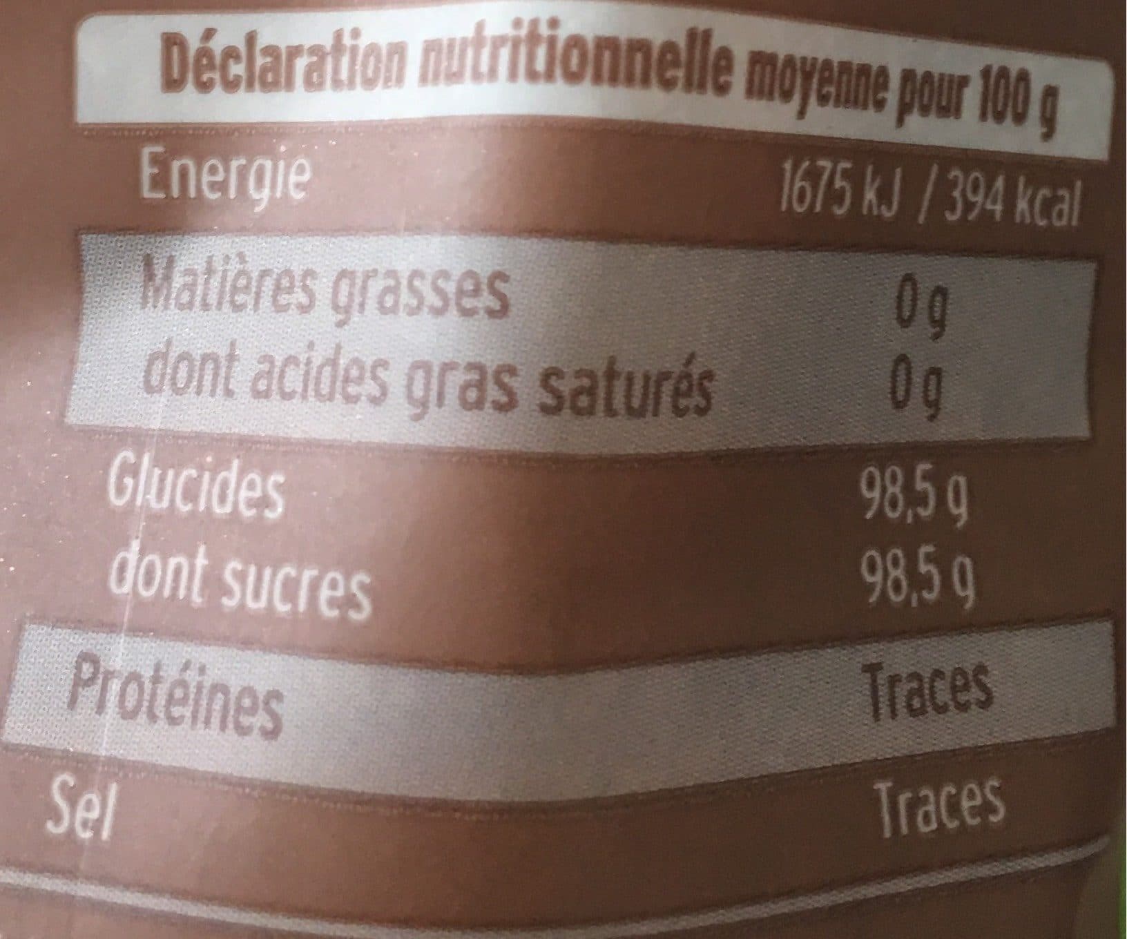 Markal Sucre de canne brun packshot