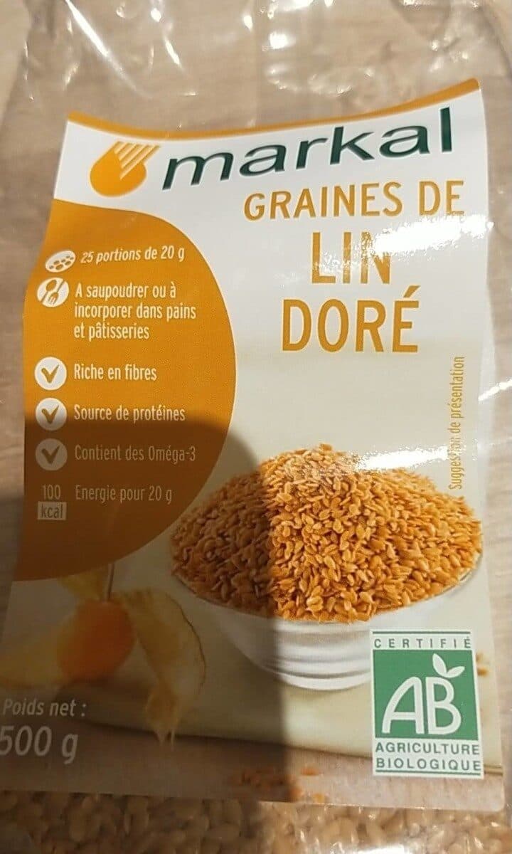 markal Graines de lin doré packshot