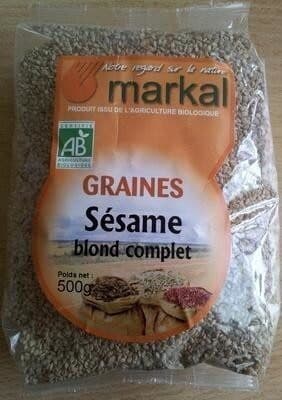 Markal Graines Sésame blond complet packshot