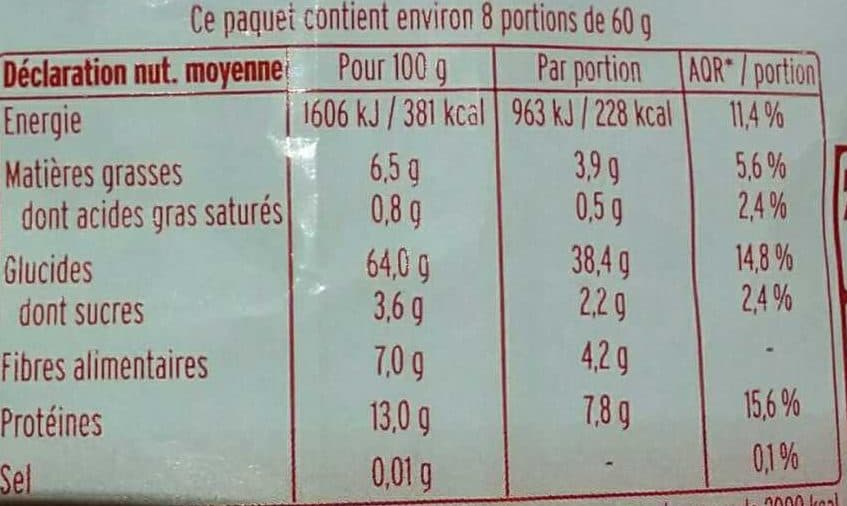 MARKAL BIO QUINOA BLANC "RÉAL" packshot