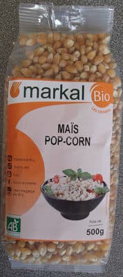 Markal Maïs pop-corn bio packshot