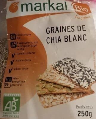 Markal Graine de chia blanc packshot