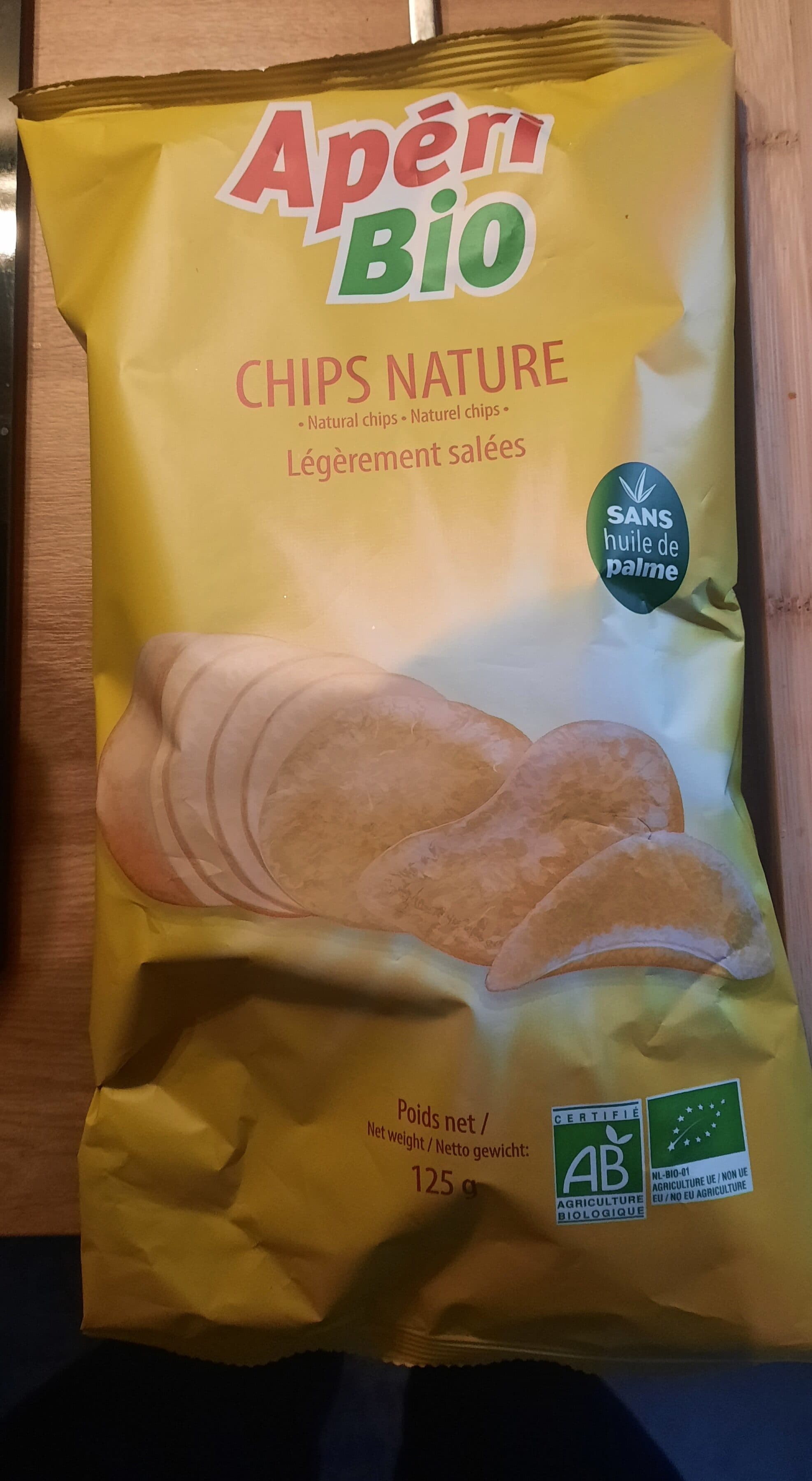 APÉRI BIO Chips Nature packshot